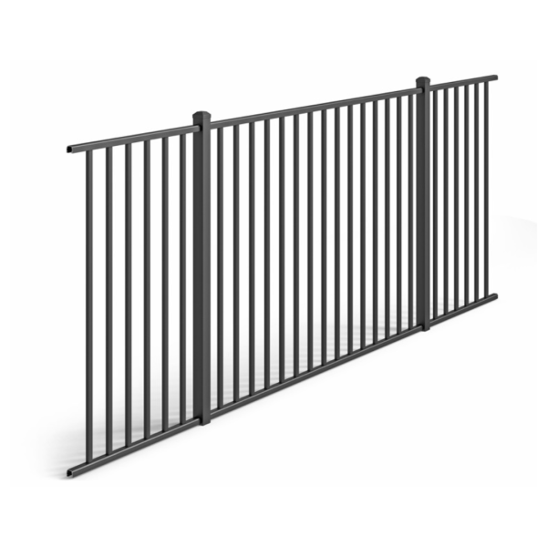 Ultra Aluminum UAF-200-2Rail Aluminum Fence