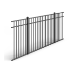 Aluminum Pool Fence | Wholesale Black Aluminum Fence Panels