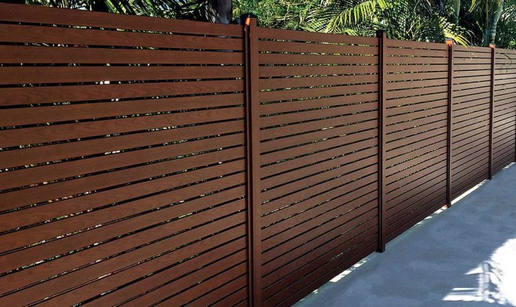 Quickscreen Privacy Aluminum Slat Fence